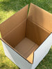 Caja Doble corrugado blanco 30x30x30